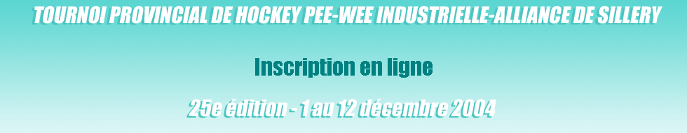Inscription en ligne